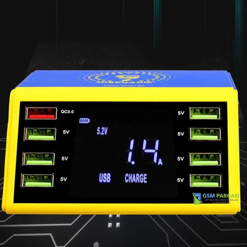 MECHANIC WİRELESS 8 PORT USB TESTER