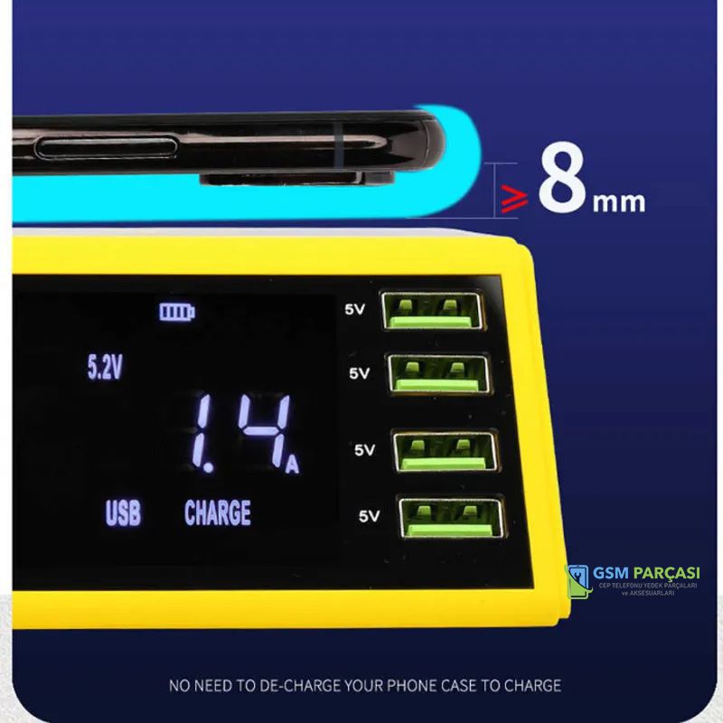 MECHANIC WİRELESS 8 PORT USB TESTER