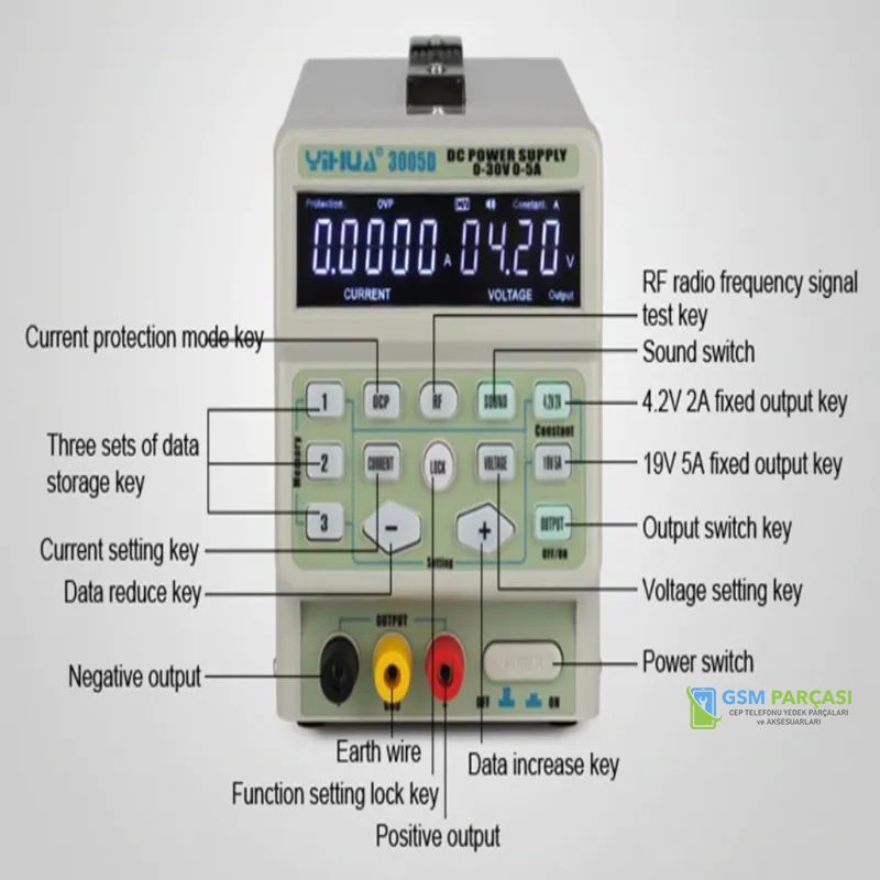 YIHUA 3005D POWER SUPPLY